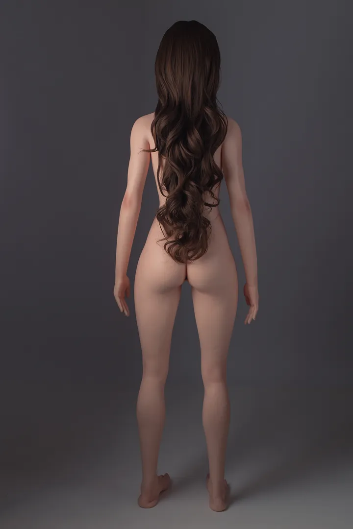 149cm (4ft11) Copa N/A Textura de piel real Silicona Muñeca sexual Rina, ROS Cabeza #112b